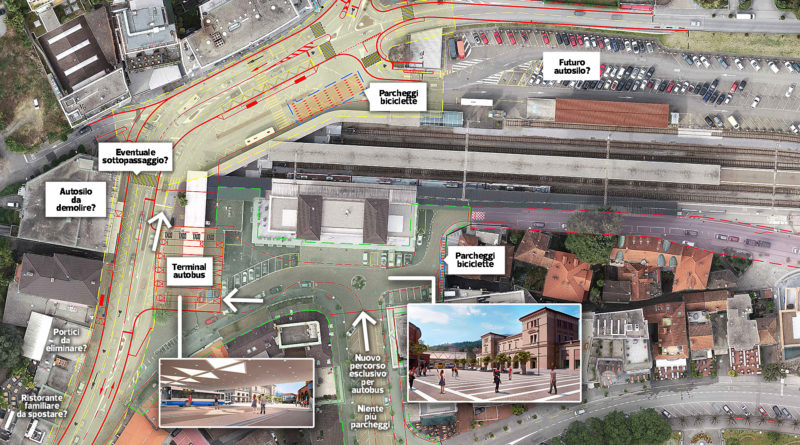 Riorganizzazione del nodo intermodale alla stazione FFS di Locarno – Muralto